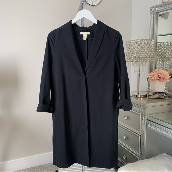 H&M long sleeve blazer size 0